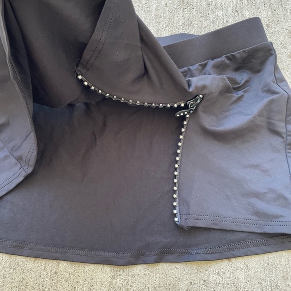 Body Wrappers Short Skirt Dance Skirt with side Zipper Size L Summer Swim Skirt - Picture 7 of 8